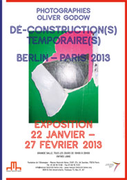 22. Januar 2013, Künstlergespräch mit Oliver Godow, Maison Heinrich Heine, Paris